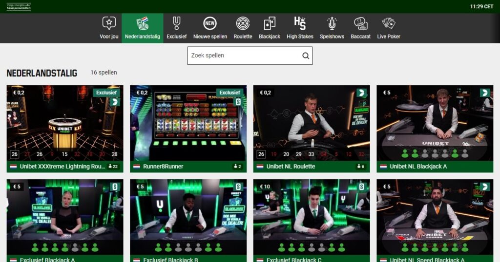 unibet live casino